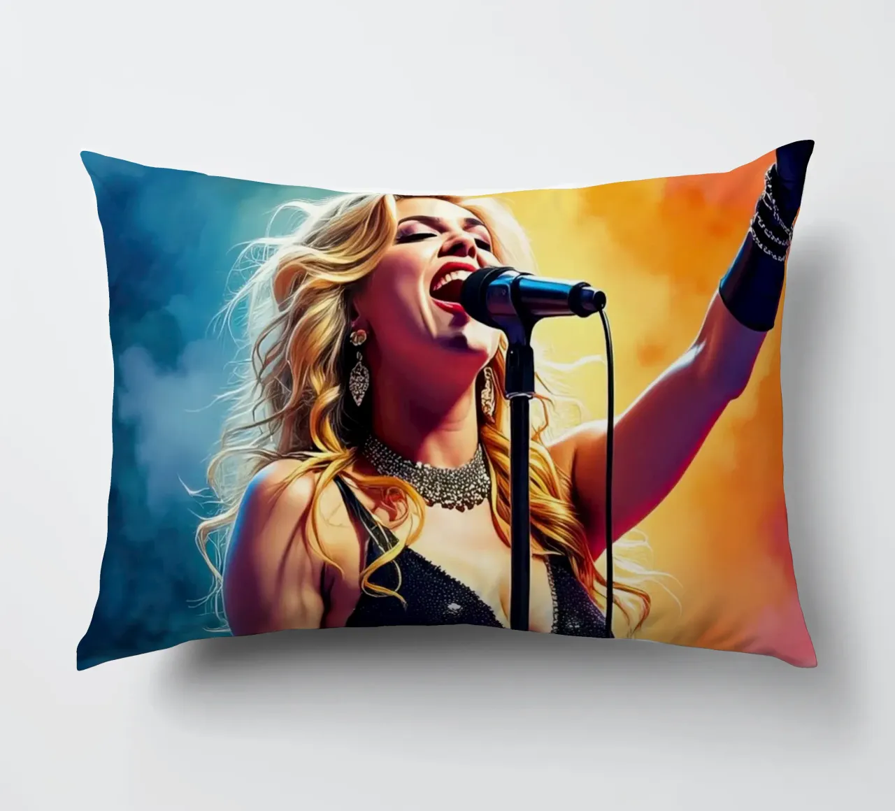 madonna in acquerello cuscino da 🎁 ARTVI-SHOP