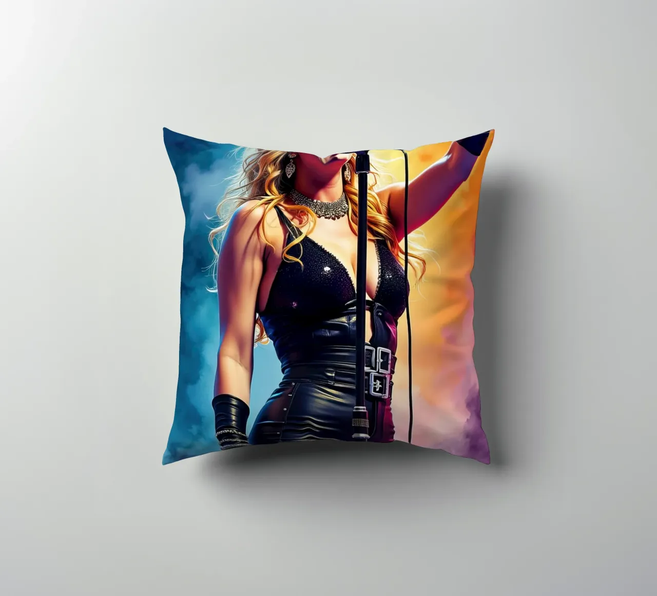 madonna in acquerello cuscino da 🎁 ARTVI-SHOP