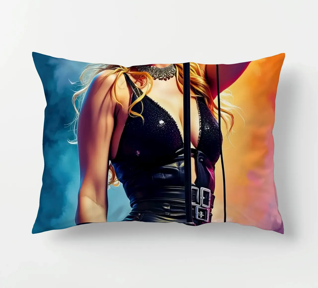 madonna in acquerello cuscino da 🎁 ARTVI-SHOP