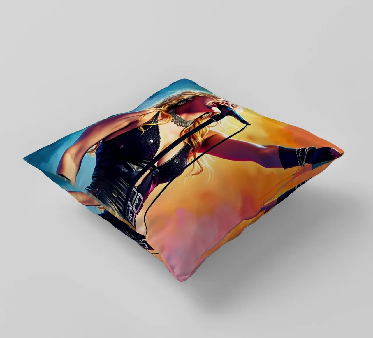 madonna in acquerello cuscino da 🎁 ARTVI-SHOP