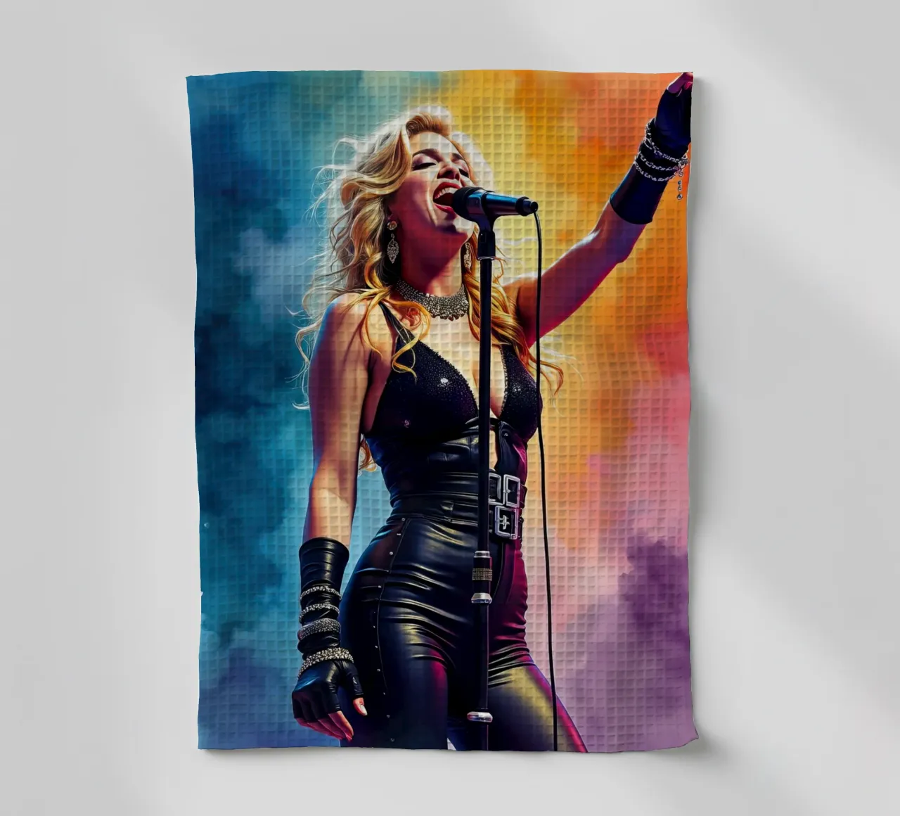 madonna in acquerello canovaccio da cucina da 🎁 ARTVI-SHOP