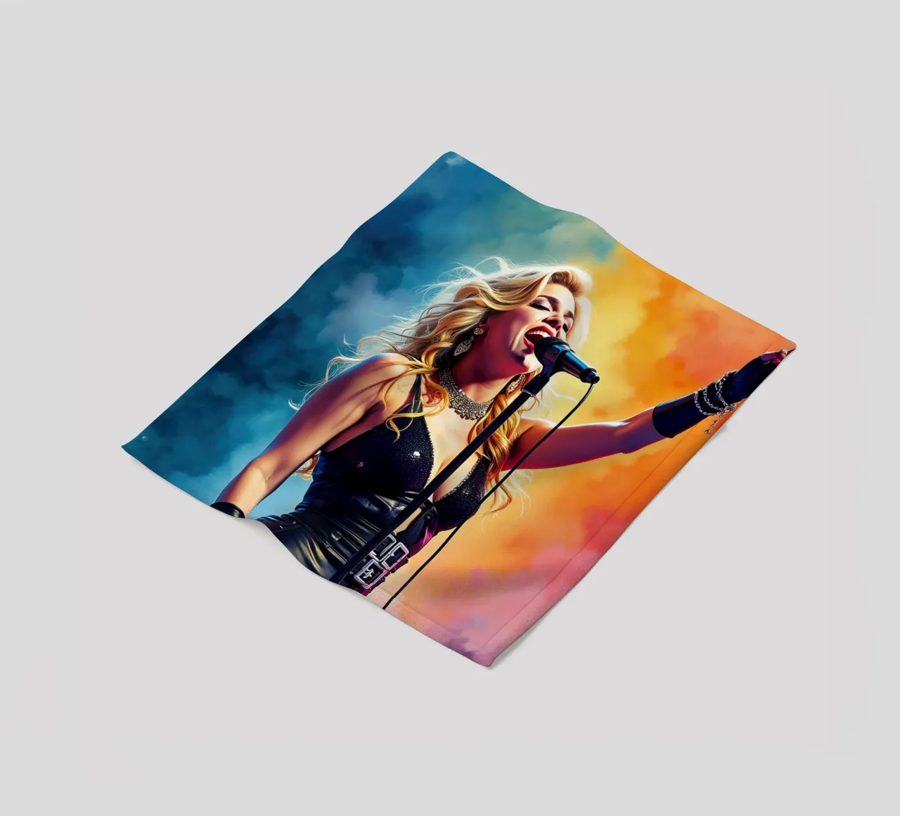 madonna in acquerello coperta in pile da 🎁 ARTVI-SHOP