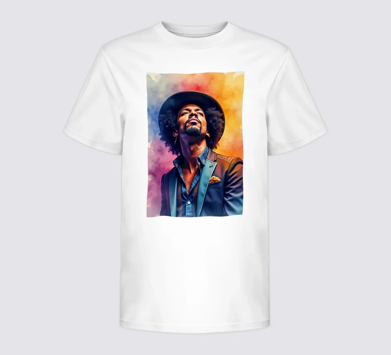 bruno mars in acquerello t-shirt bambini da ARTVI-SHOP