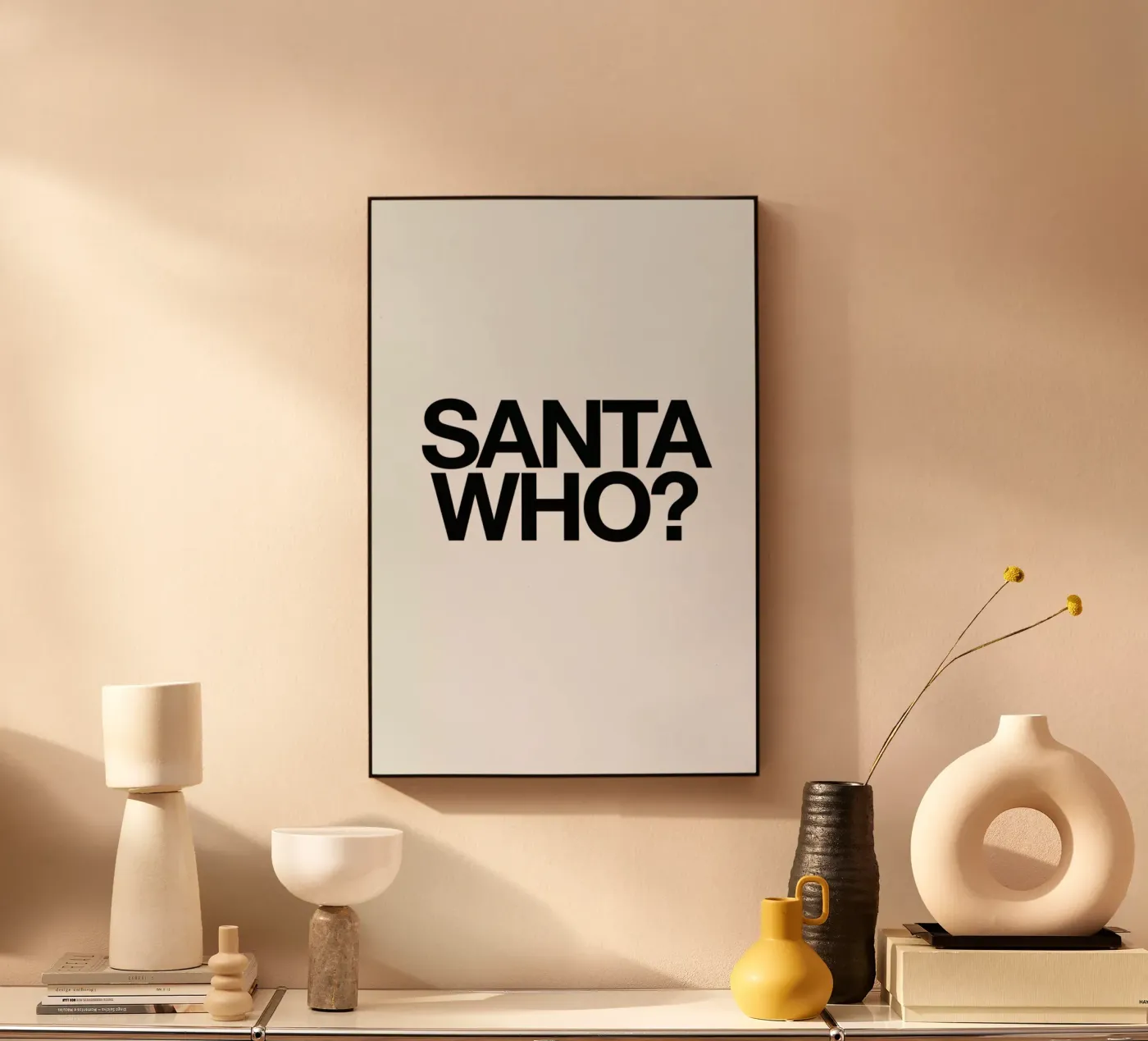 Santa Who? plexiglass da Studio One