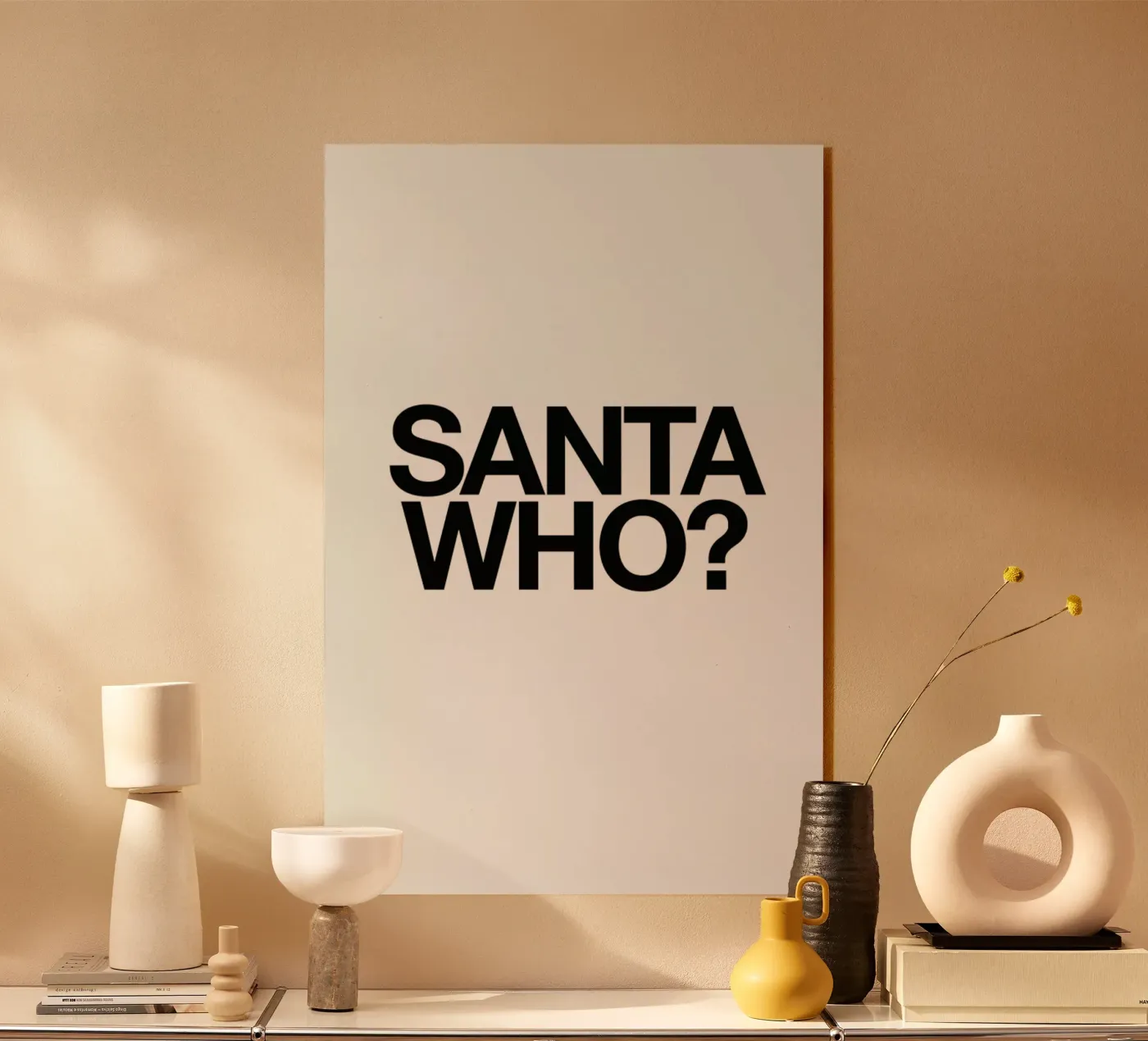 Santa Who? plexiglass da Studio One