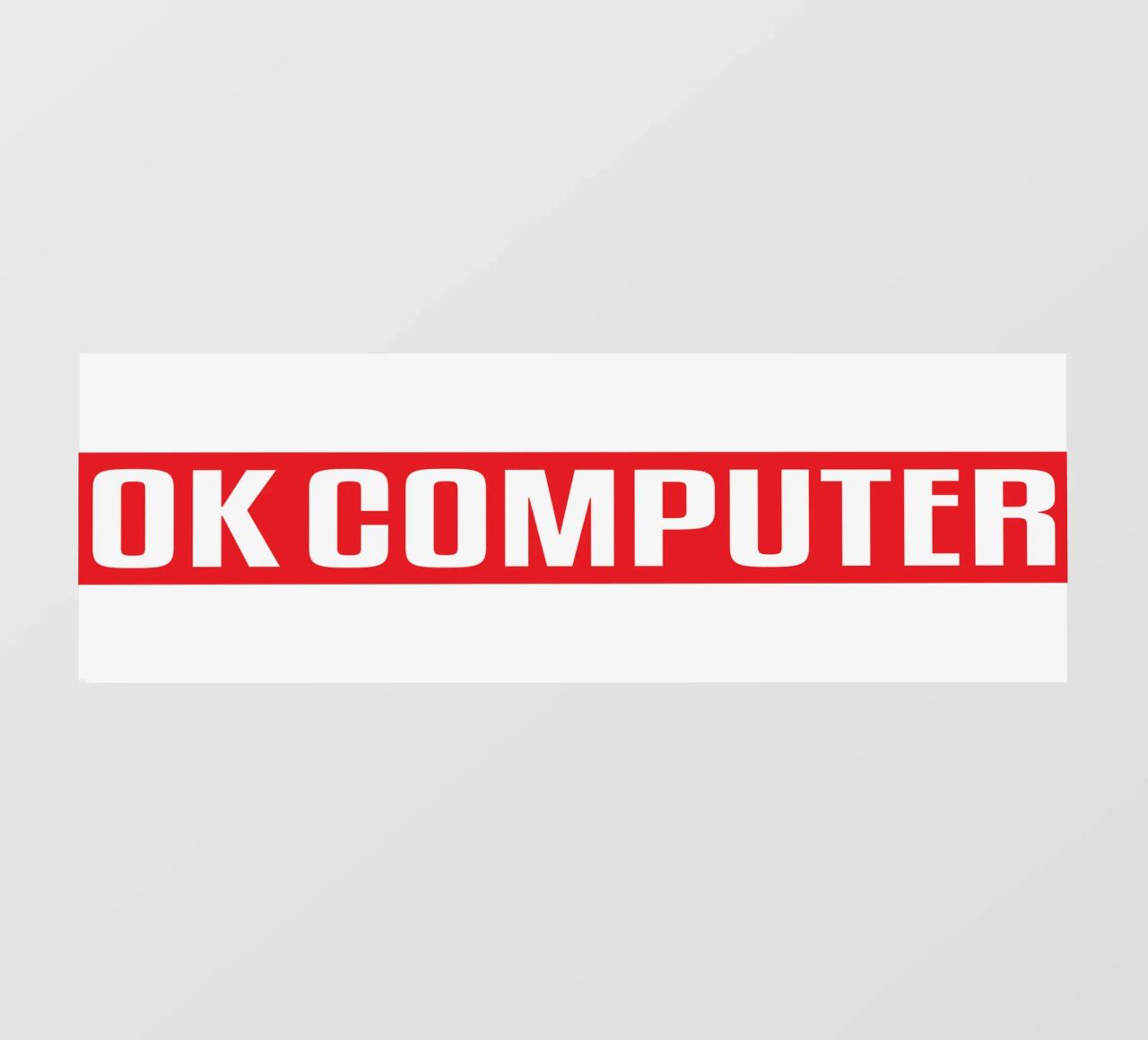 Ok Computer Art Design telo in pvc da theganduls