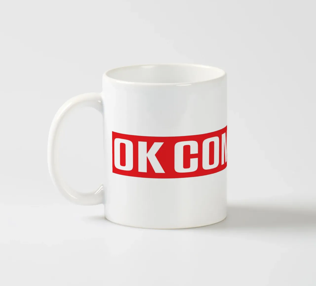 Ok Computer Kunst Design Keramik Tasse von theganduls
