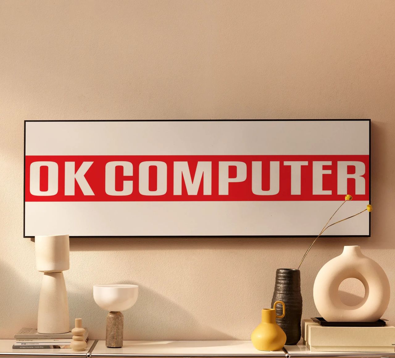 Ok Computer Art Design plexiglass da theganduls
