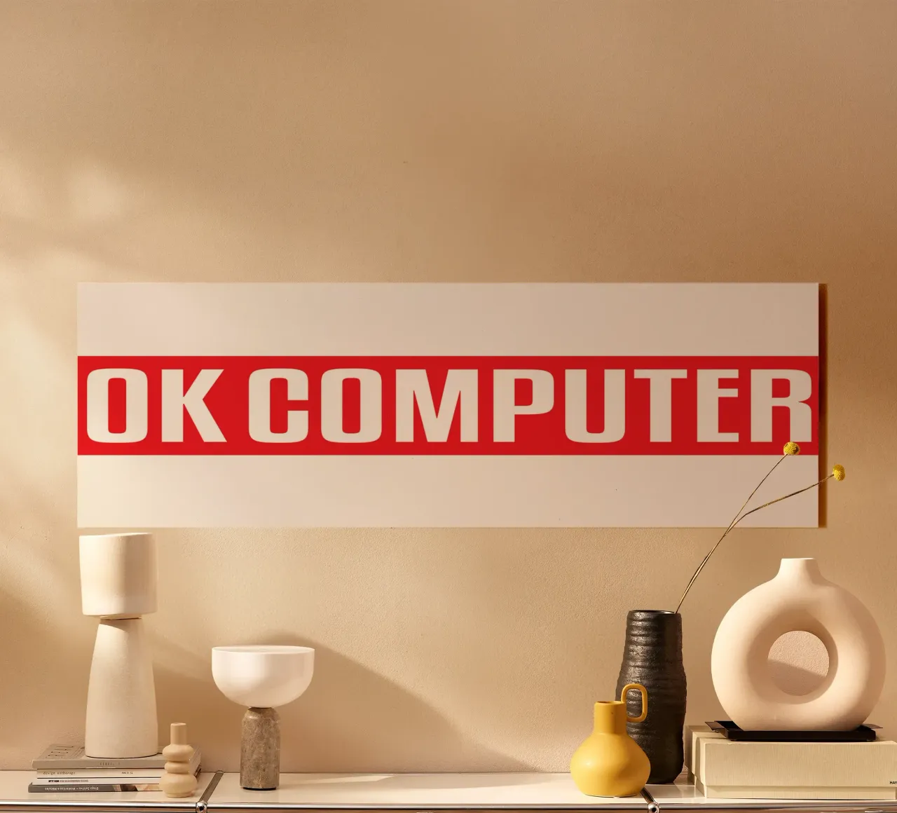 Ok Computer Art Design plexiglass da theganduls