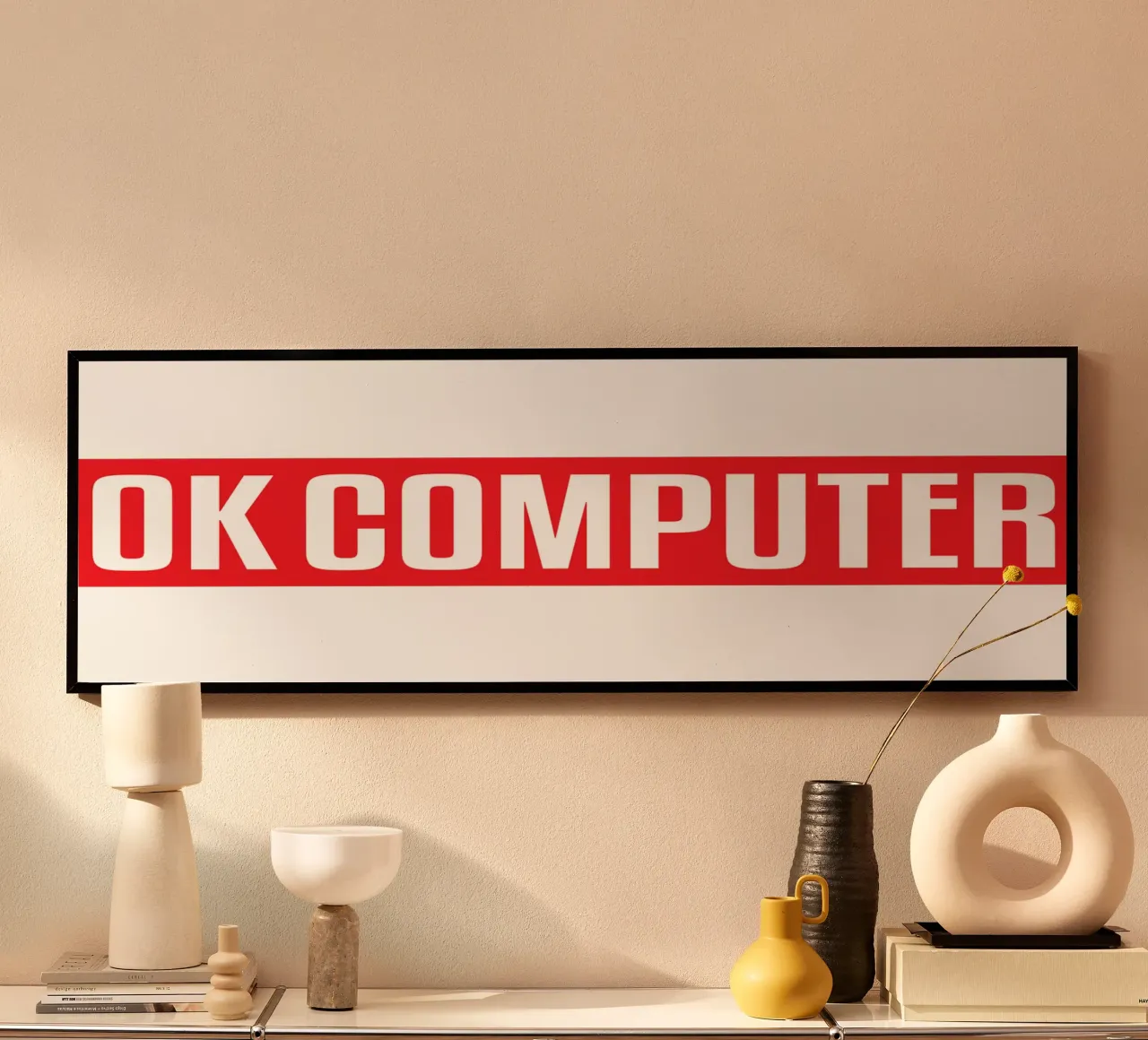 Ok Computer Art Design poster da theganduls