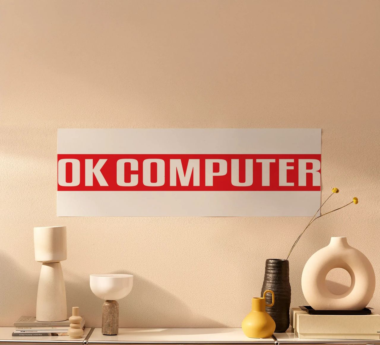 Ok Computer Kunst Design Poster von theganduls