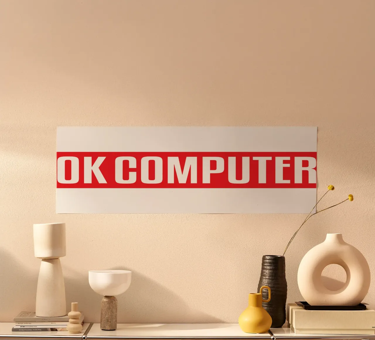 Ok Computer Art Design poster da theganduls
