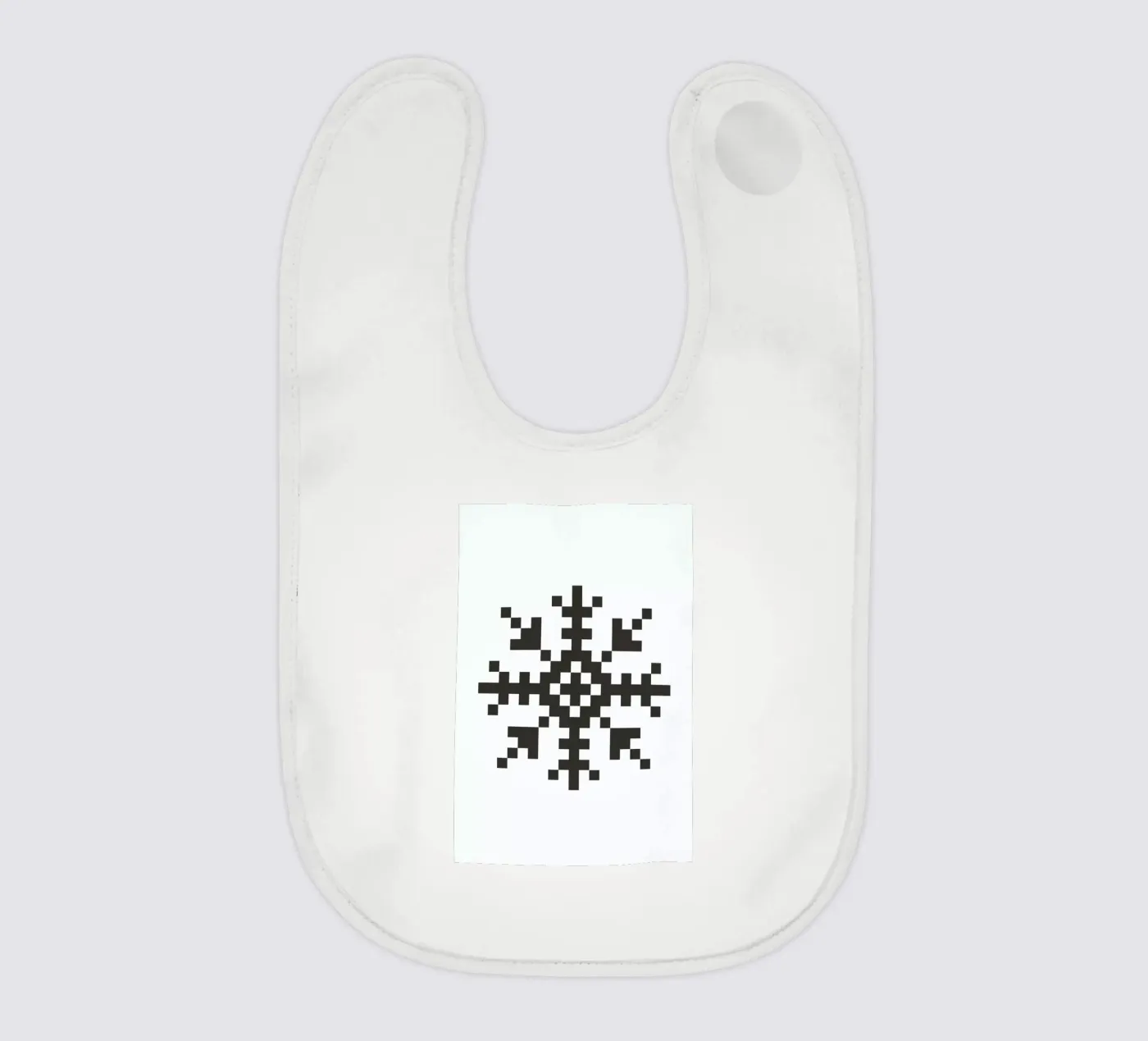 Black Snowflake 3 bavaglino da Studio One