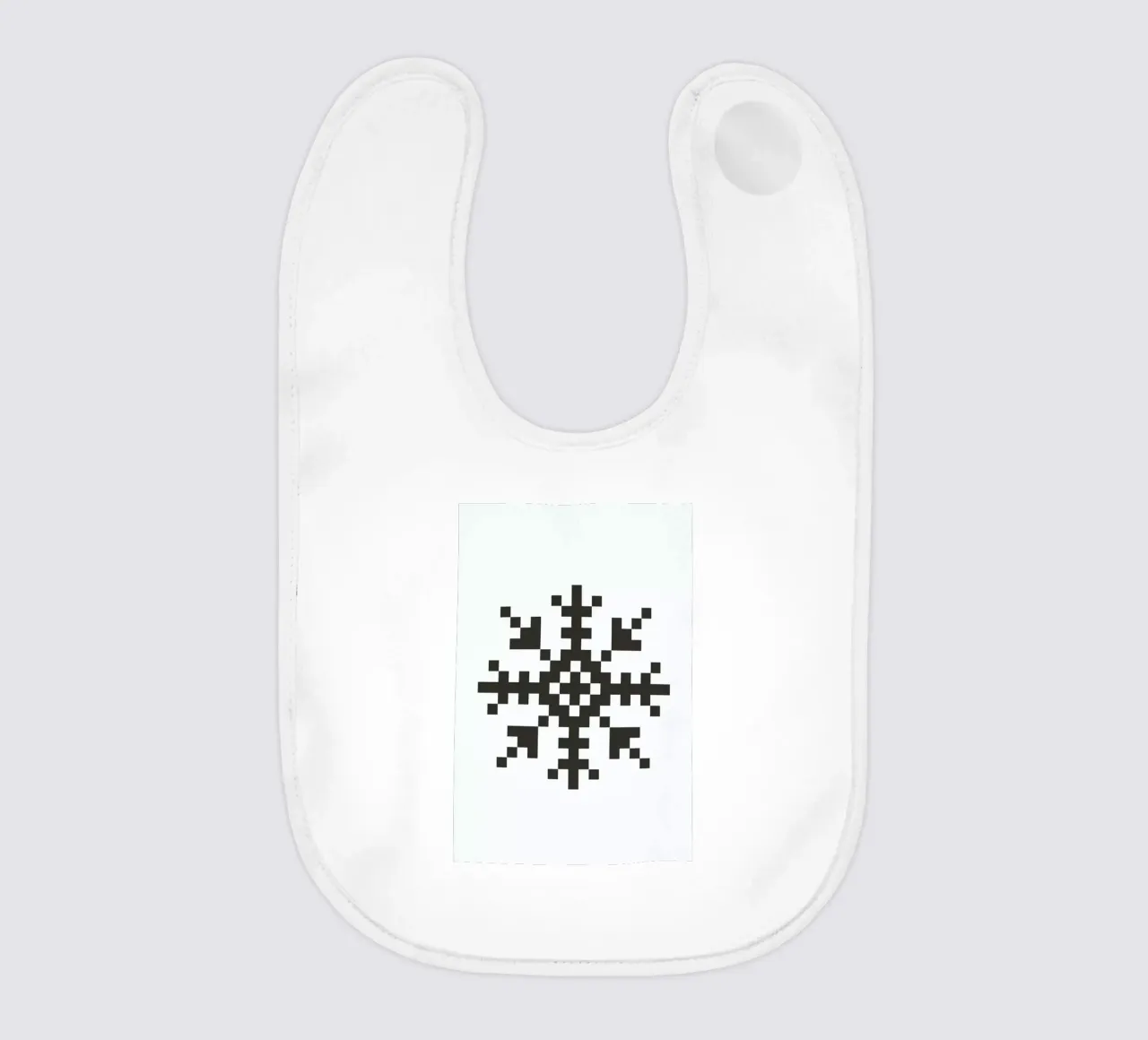 Black Snowflake 3 bavaglino da Studio One