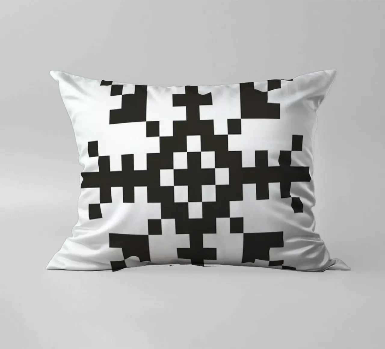 Black Snowflake 3 cuscino da Studio One