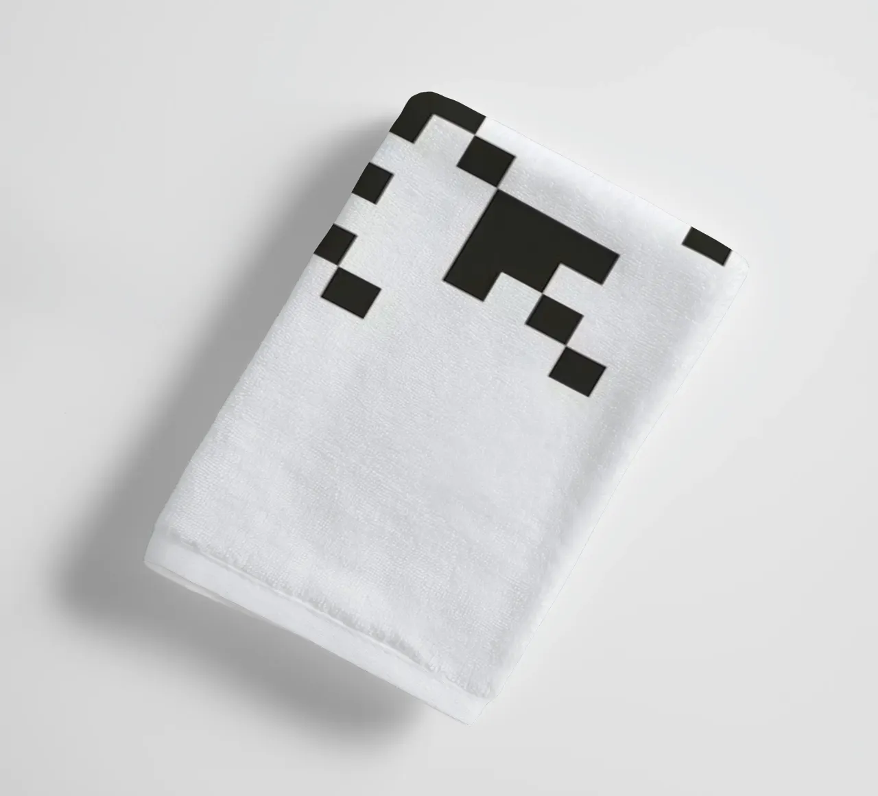 Black Snowflake 3 asciugamano da bagno da Studio One