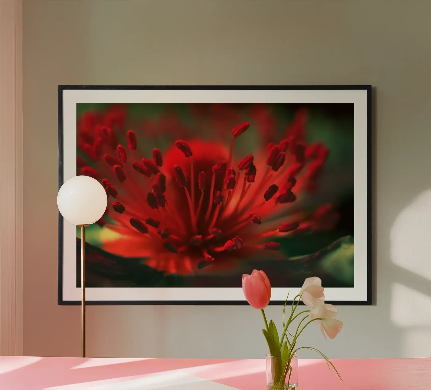 papaver poster van Atteloi Art