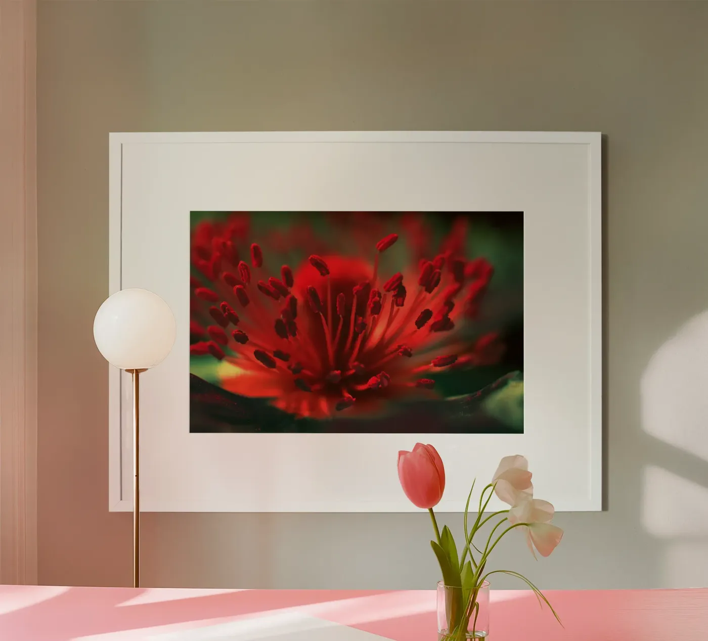 papaver poster van Atteloi Art