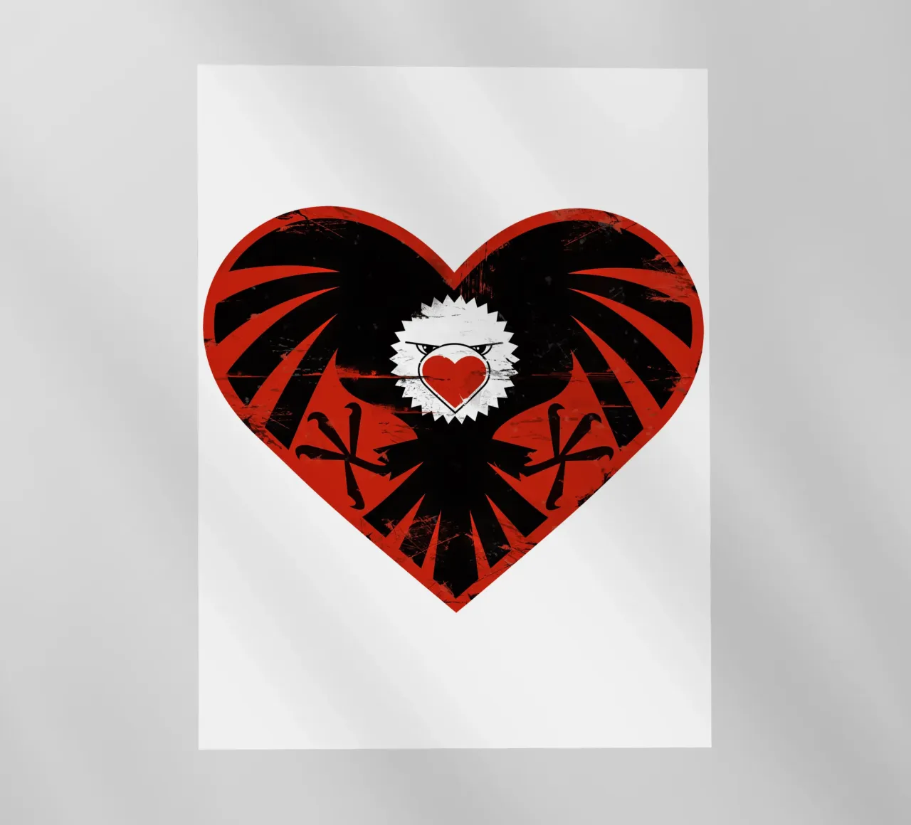 Attacco di cuore pellicola backlit da Thomas Fuchs