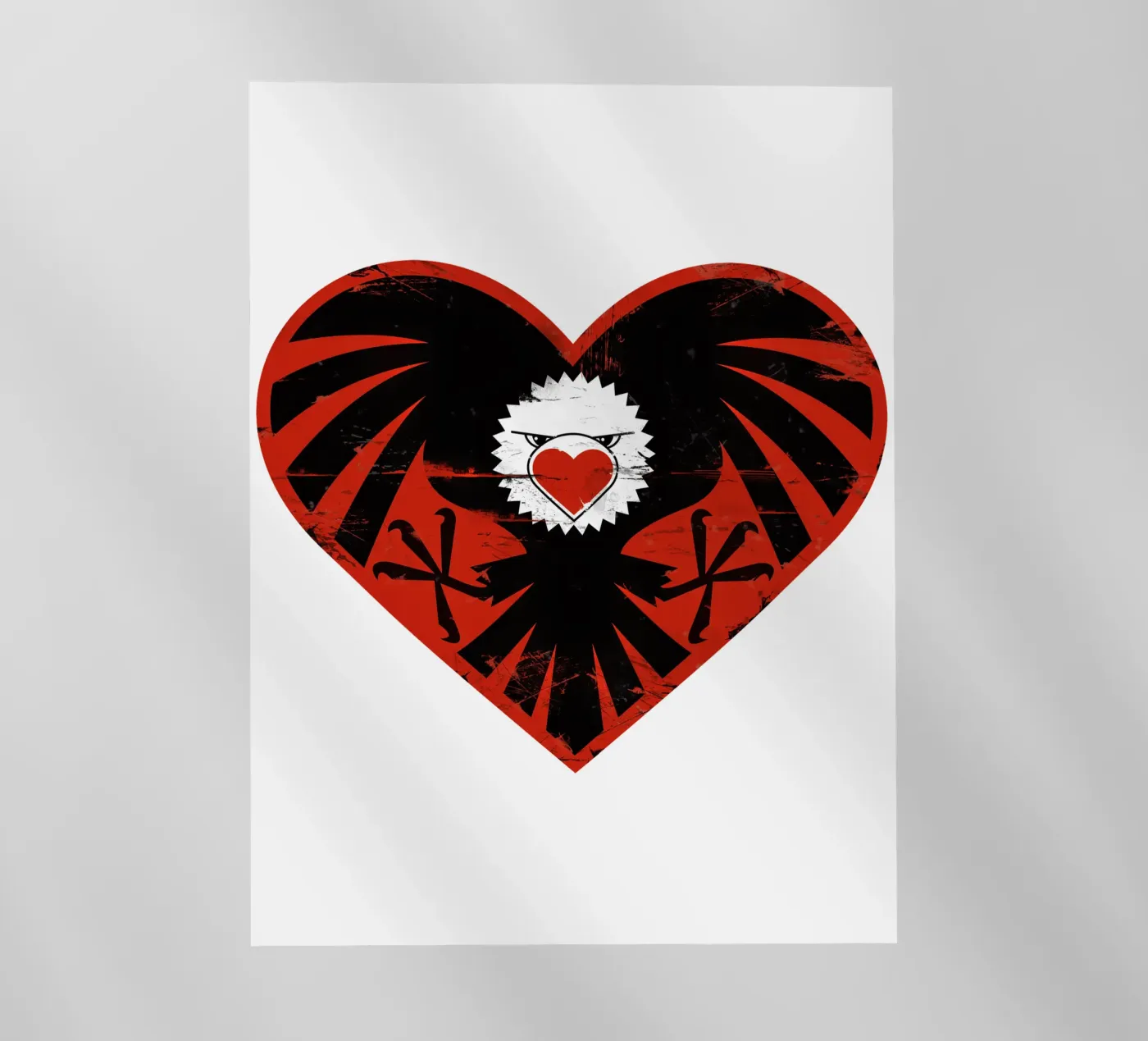 Attacco di cuore pellicola backlit da Thomas Fuchs