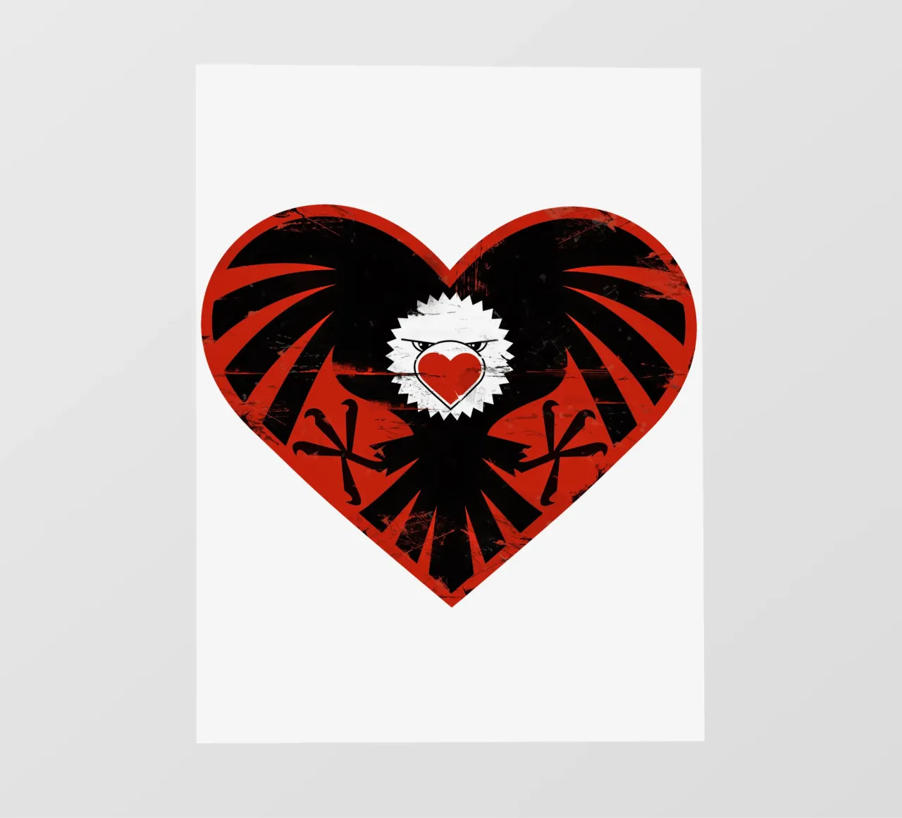 Attacco di cuore pellicola backlit da Thomas Fuchs