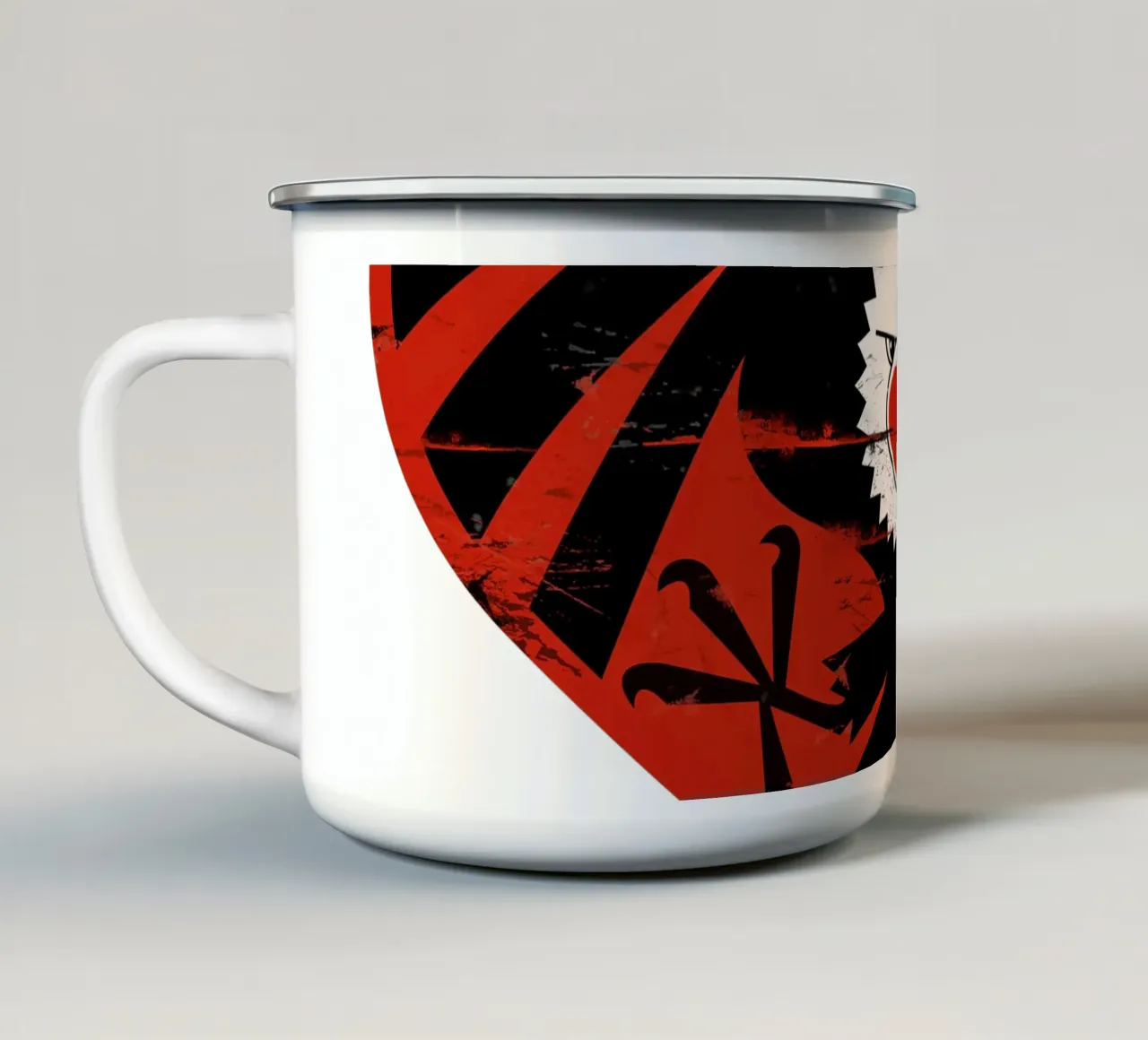 Attacco di cuore tazza in smalto da Thomas Fuchs
