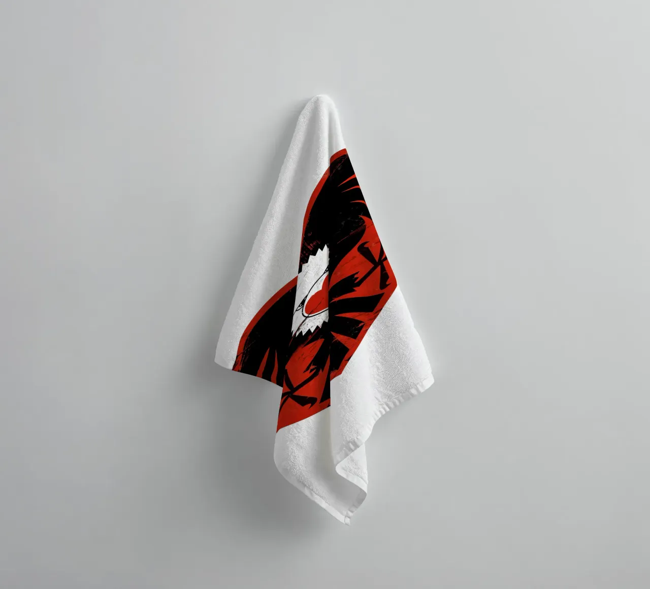 Hartaanval badhanddoek van Thomas Fuchs