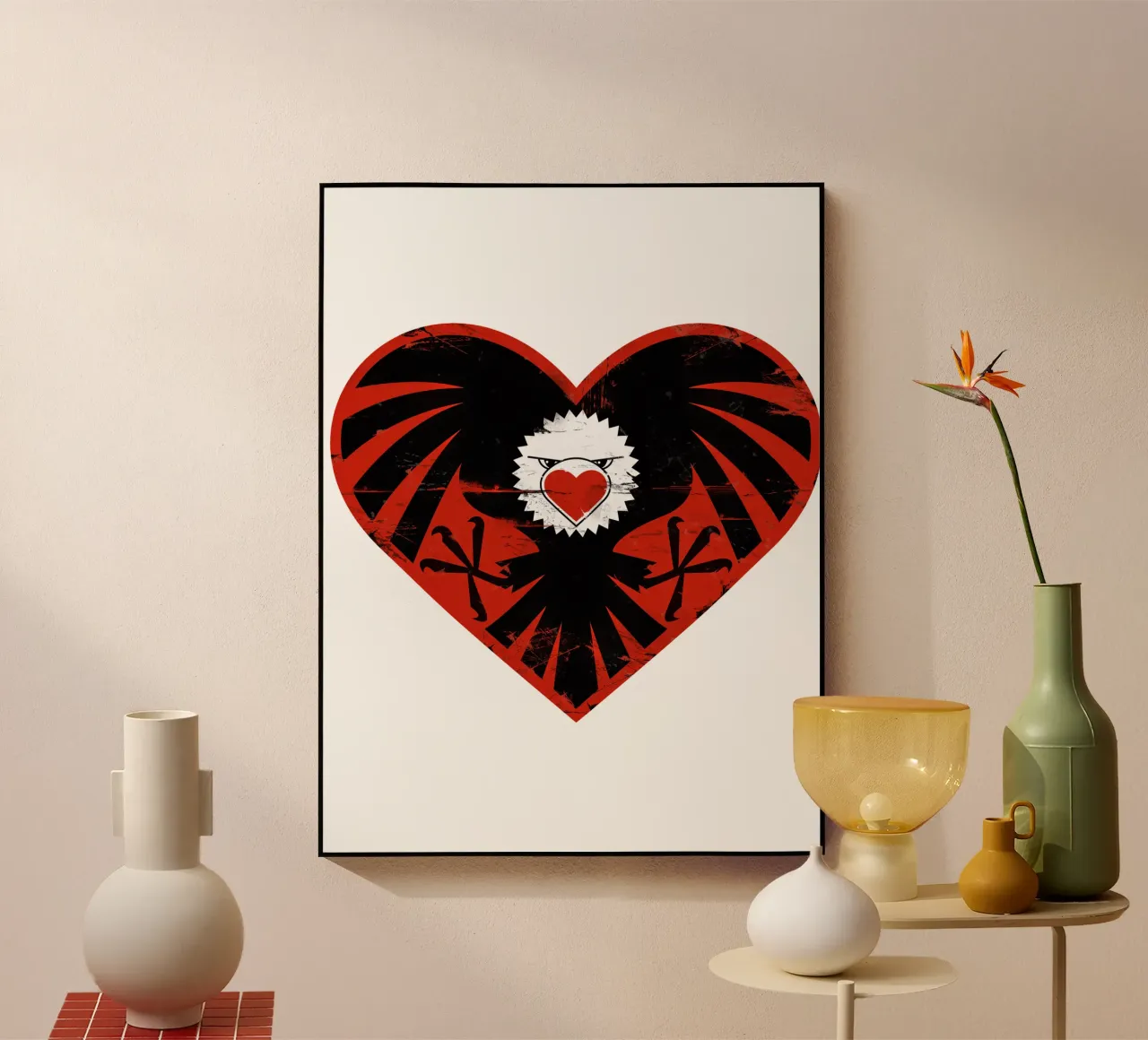 Heart Attack plexiglass da Thomas Fuchs