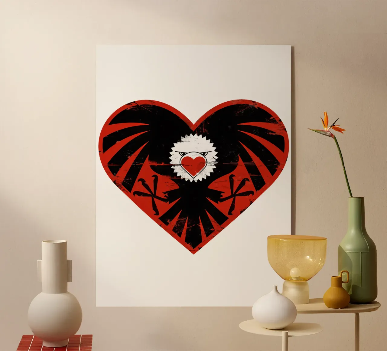 Heart Attack plexiglass da Thomas Fuchs