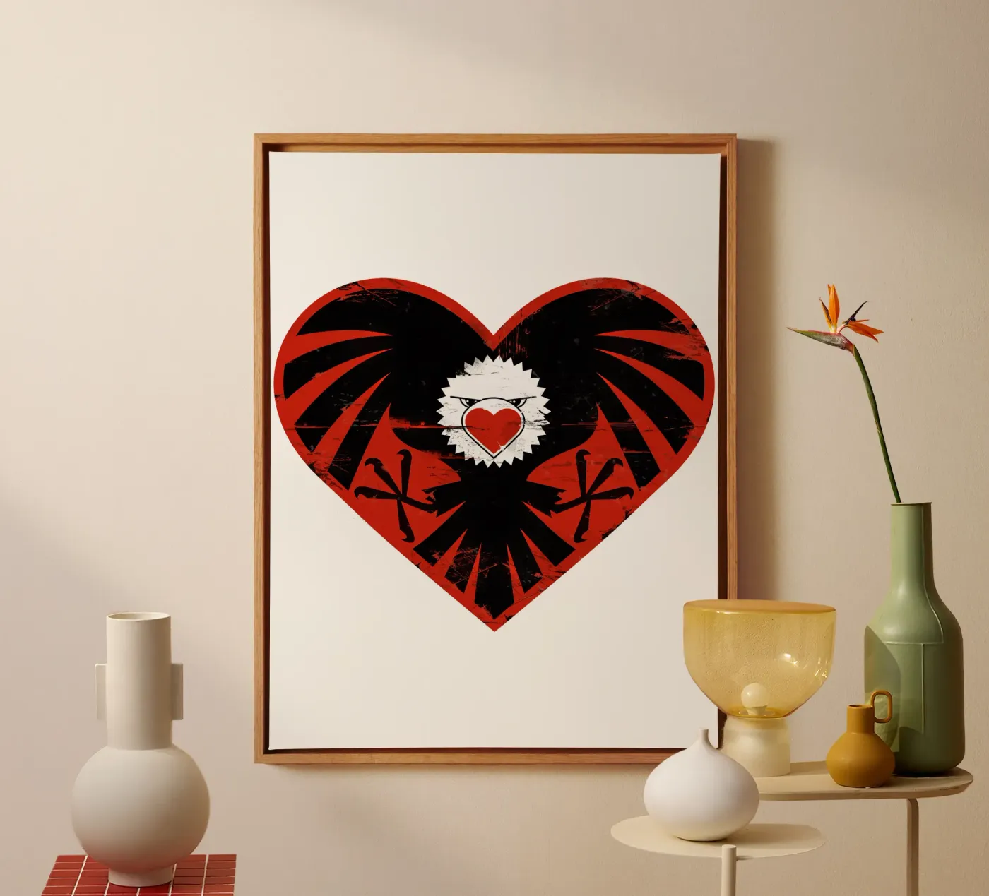 Attacco di cuore tela da Thomas Fuchs