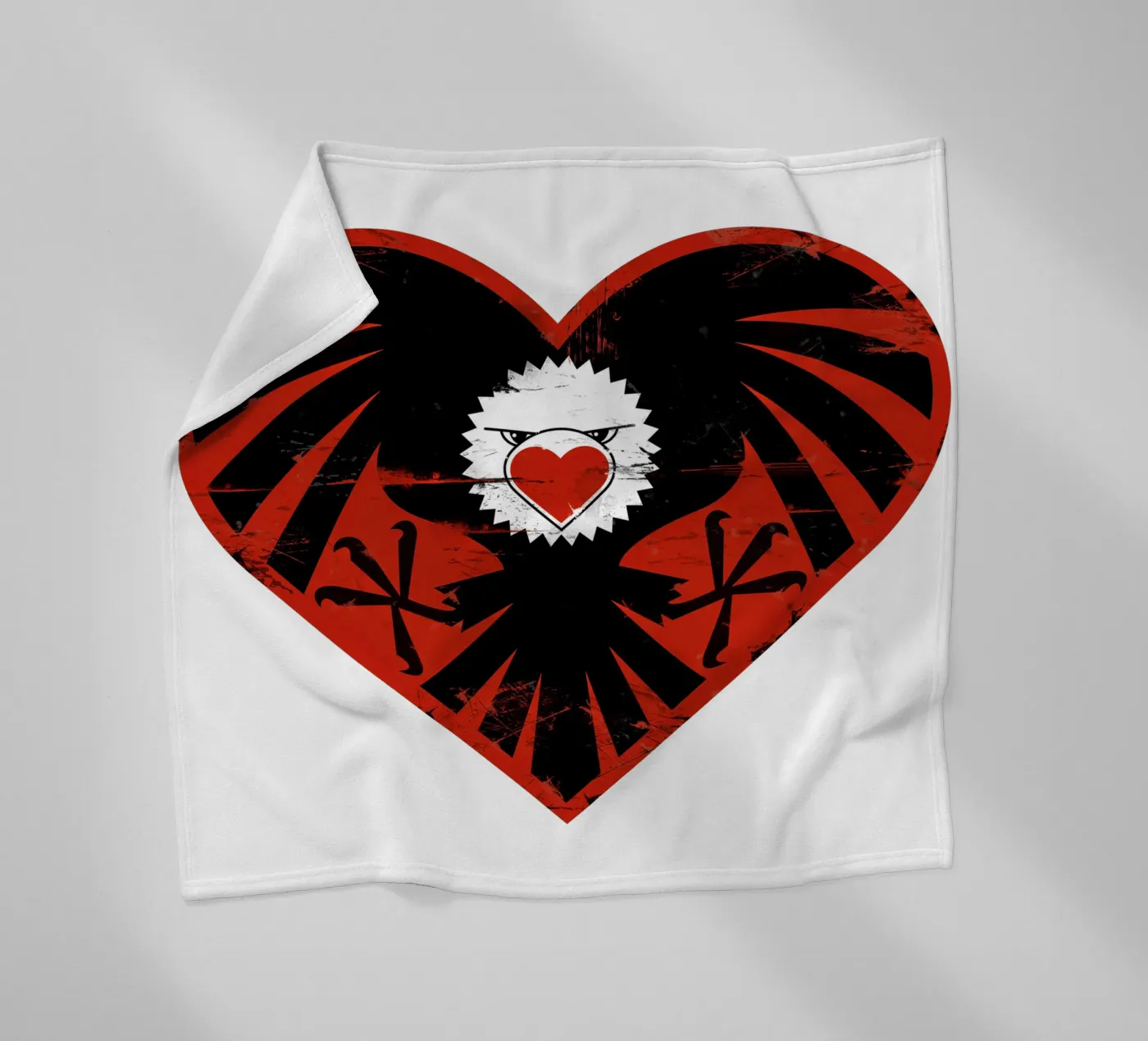 Heart Attack fleecedeken van Thomas Fuchs