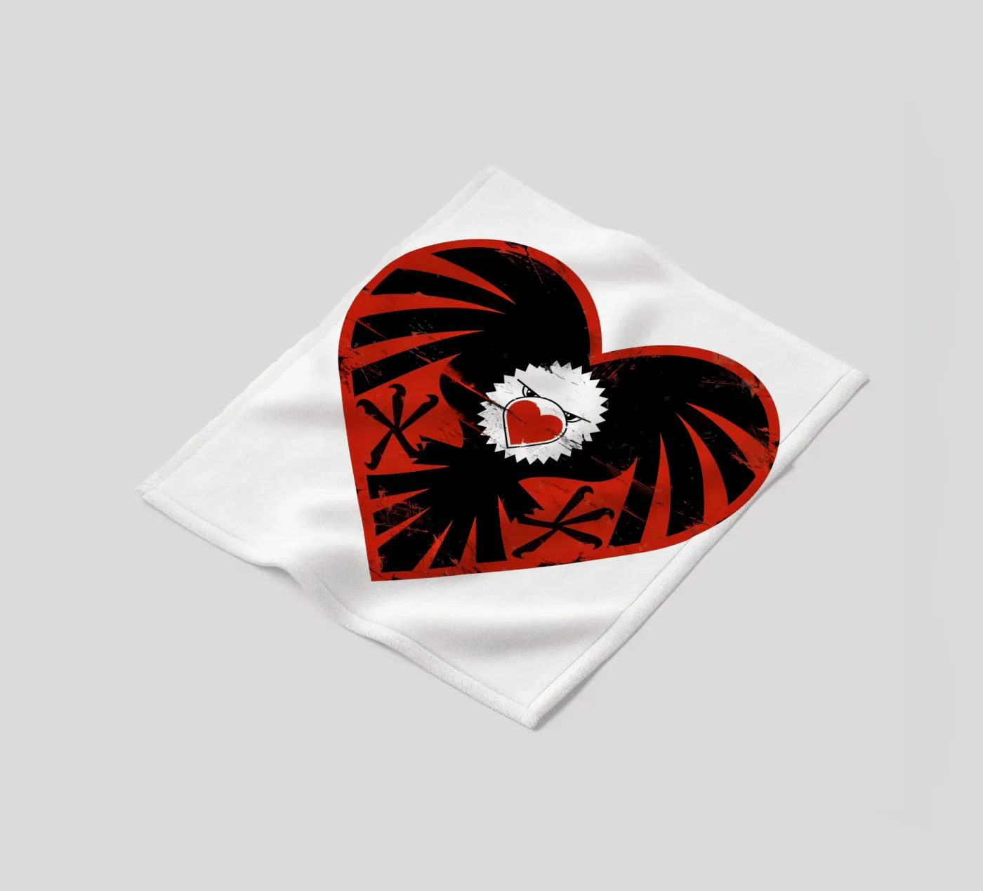 Heart Attack fleecedeken van Thomas Fuchs