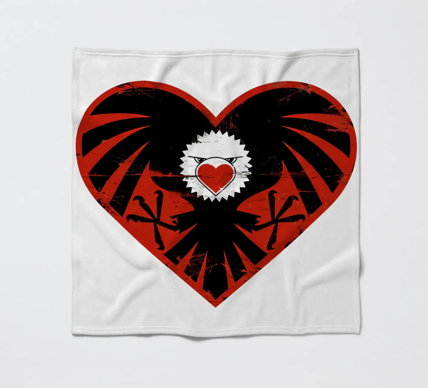 Heart Attack fleecedeken van Thomas Fuchs