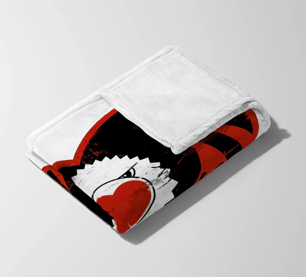 Hartaanval fleecedeken van Thomas Fuchs