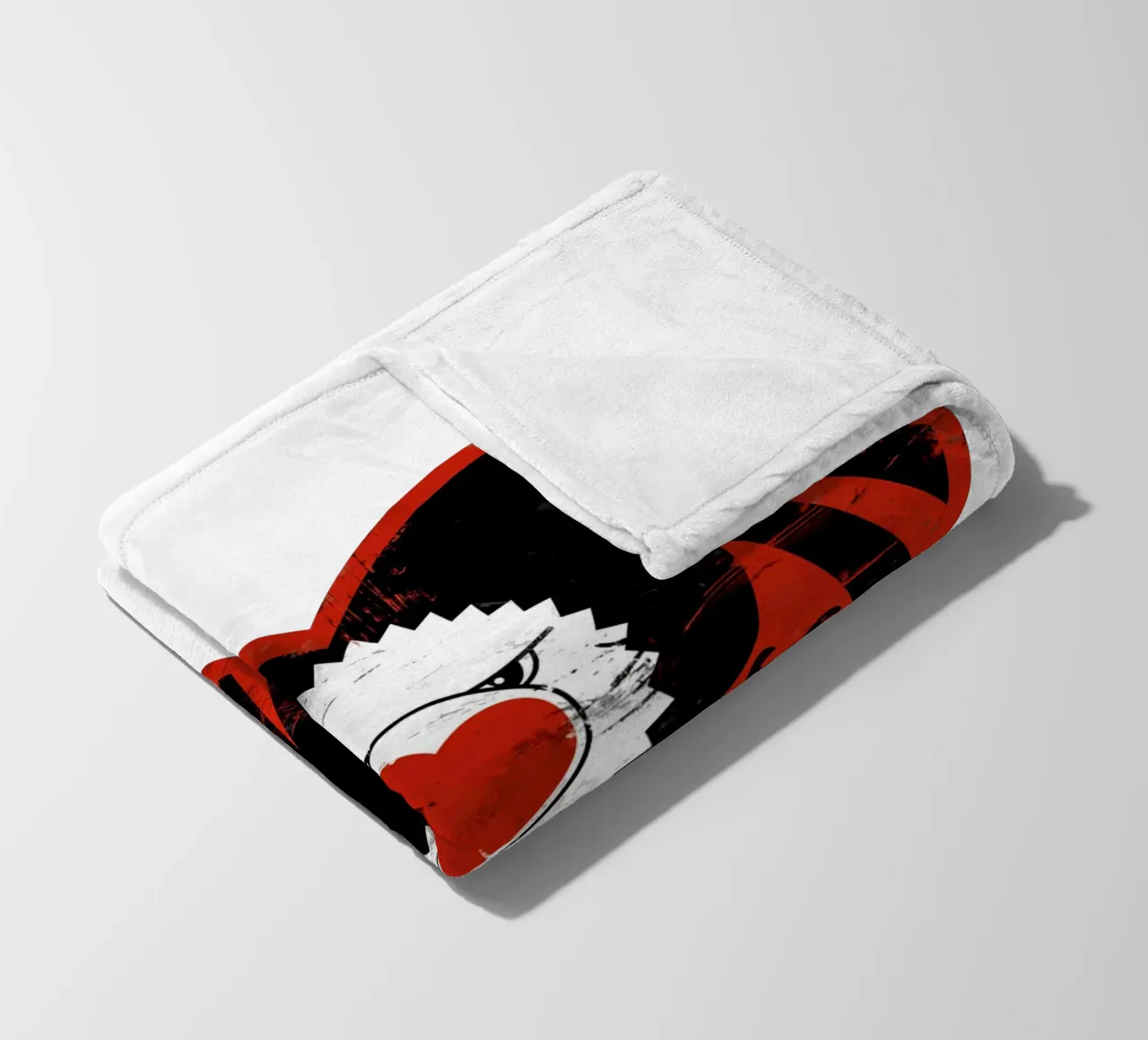 Hartaanval fleecedeken van Thomas Fuchs