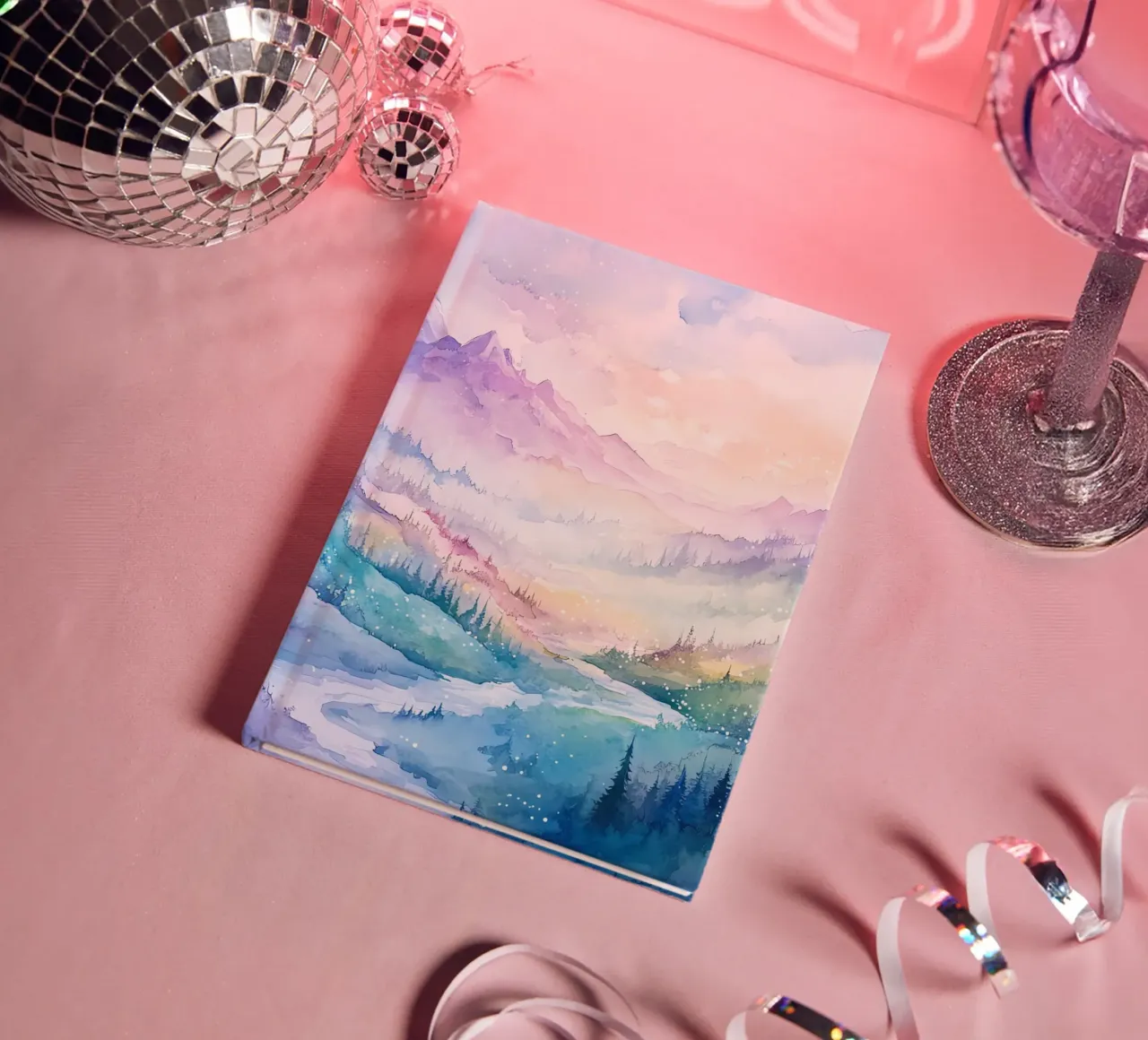 Sacred Mountain: the serenity of the summits notebook by Théïa's Fantasia World
