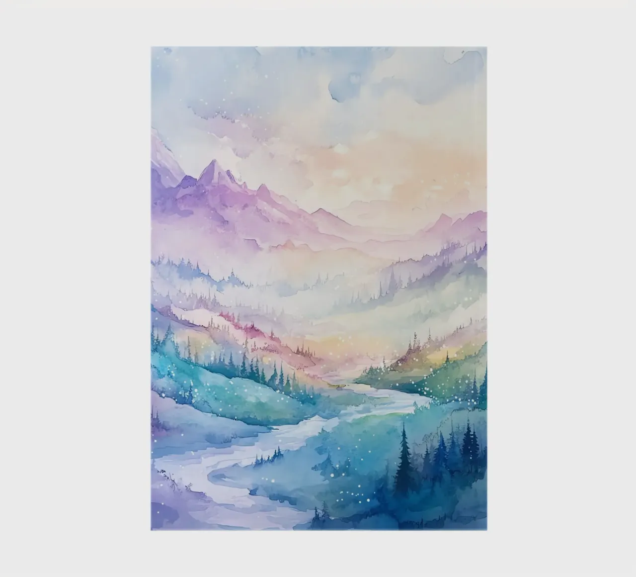 Sacred Mountain: the serenity of the summits notebook by Théïa's Fantasia World