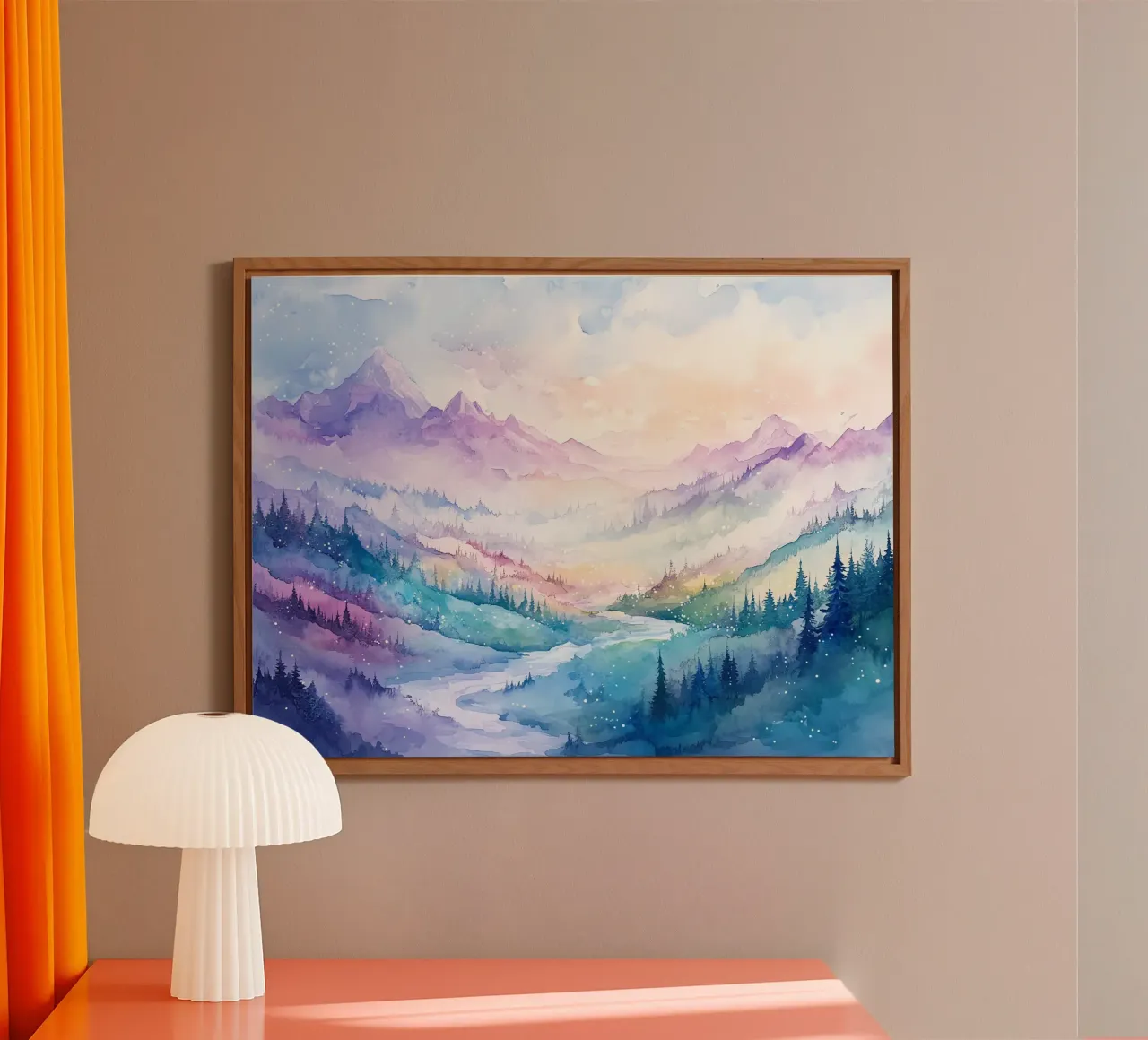 Sacred Mountain: the serenity of the summits forex plate by Théïa's Fantasia World