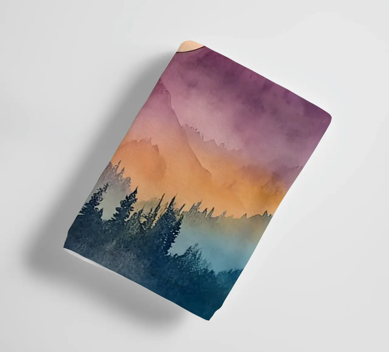 Sacred Mountain: the serenity of the summits towel by Théïa's Fantasia World