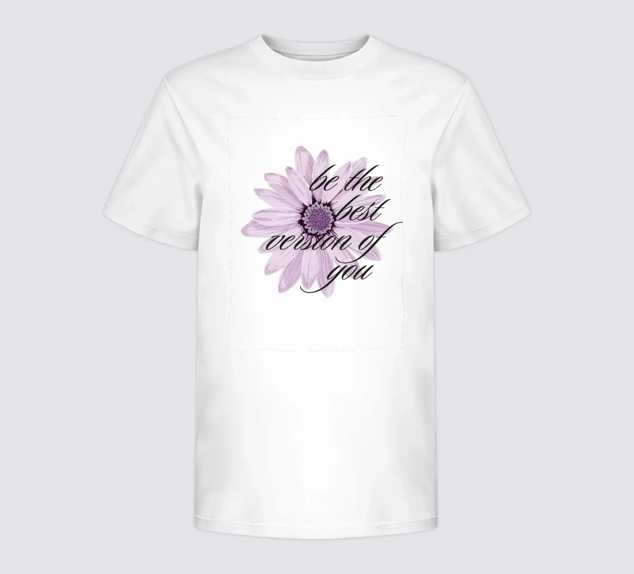 Devenir la meilleure version de soi-même t-shirt enfant de inspirational quote