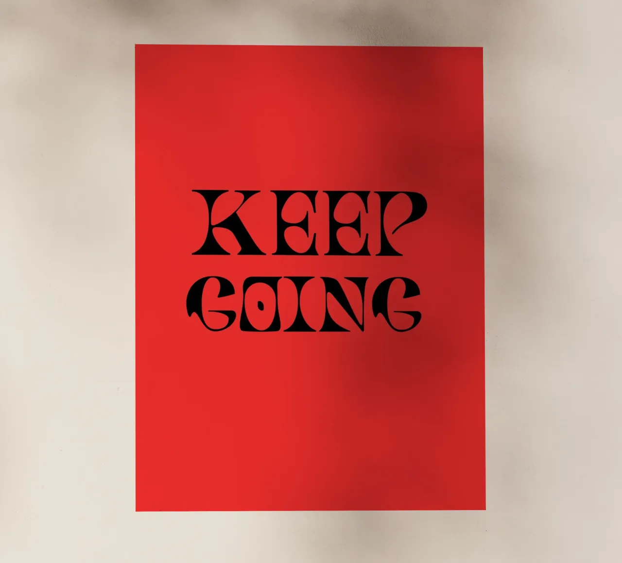 Continua ad andare avanti, continua a crescere - Citazioni d'arte motivazionali pellicola backlit da inspirational quote