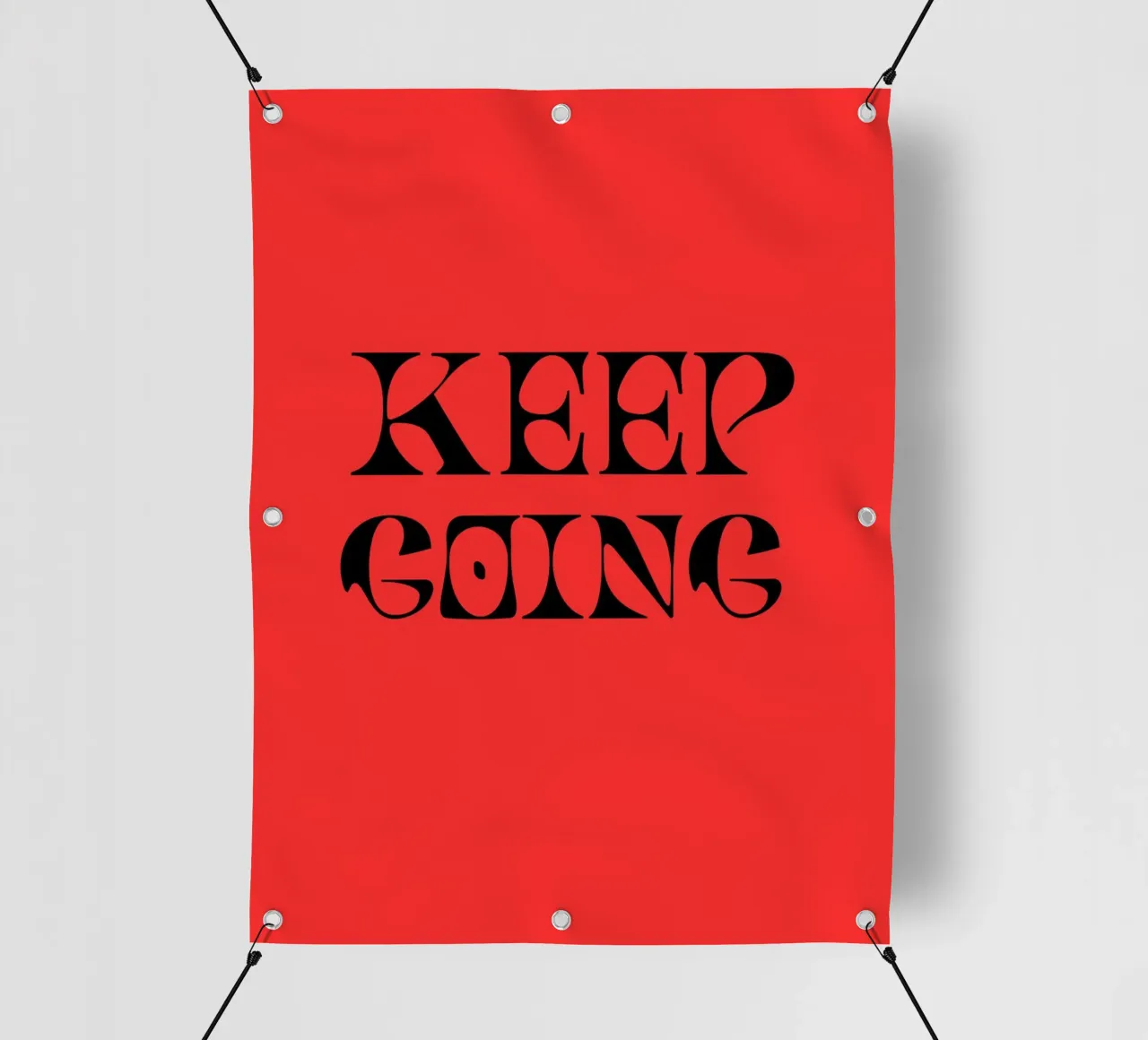 Continua ad andare avanti, continua a crescere - Citazioni d'arte motivazionali telo in pvc da inspirational quote