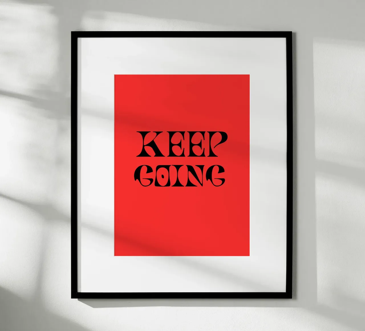 Continuez à avancer, continuez à grandir - Citation Motivationnelle Art hahnemühle de inspirational quote