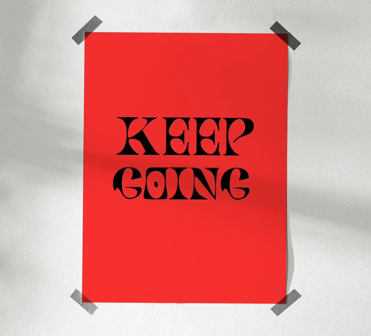 Continuez à avancer, continuez à grandir - Citation Motivationnelle Art hahnemühle de inspirational quote