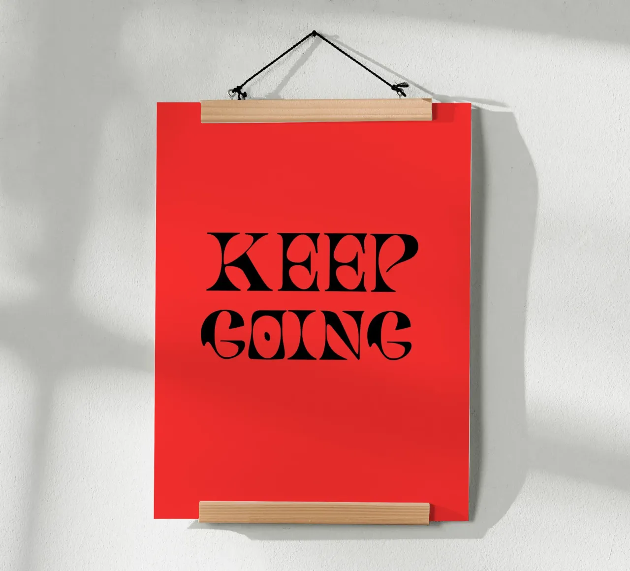 Continuez à avancer, continuez à grandir - Citation Motivationnelle Art hahnemühle de inspirational quote
