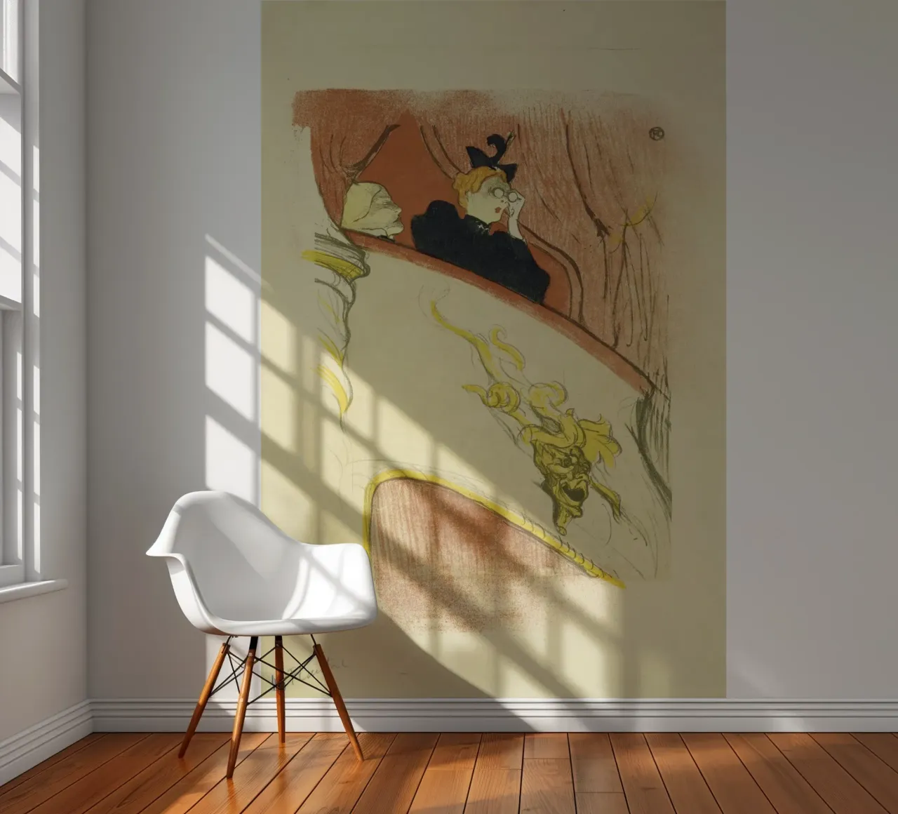 Toulouse-Lautrec - The lodge with the golden mask photo wallpaper by ARTOTHEK
