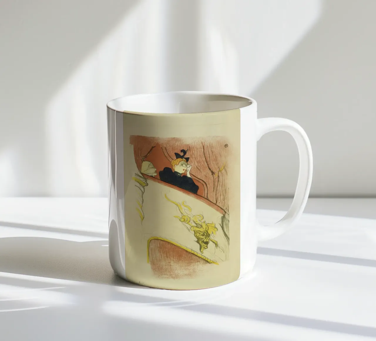 Toulouse-Lautrec - La loggia con la maschera d'oro tazza in ceramica da ARTOTHEK