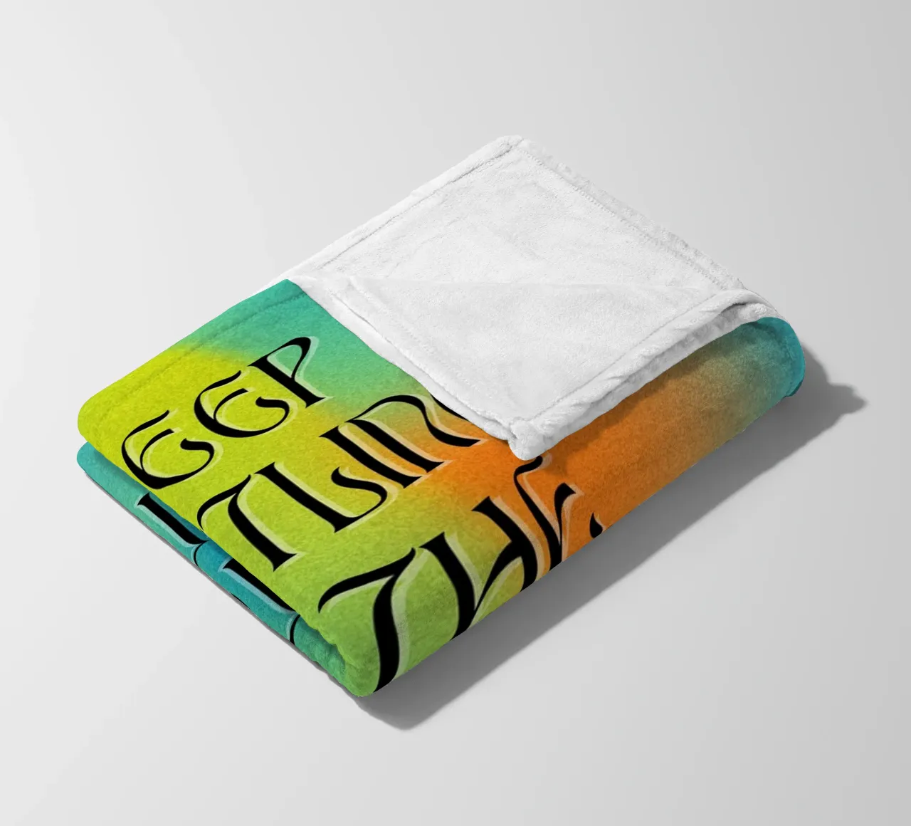 Keep Hustling to the Finish Line - Motivational Quote Art fleece blanket by inspirational quote