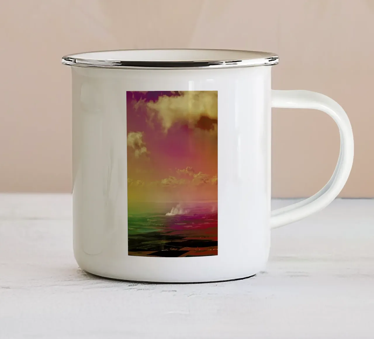 The Fume tazza in smalto da Pale Grain