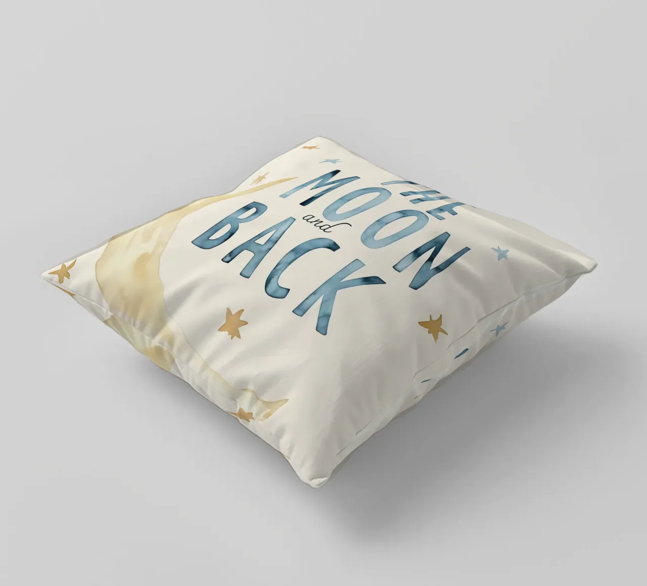To The Moon And Back cuscino da treechild
